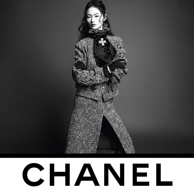 He Cong stars in Chanel fall-winter 2020 campaign.