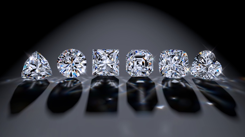 White Diamond Shapes Loose Gems