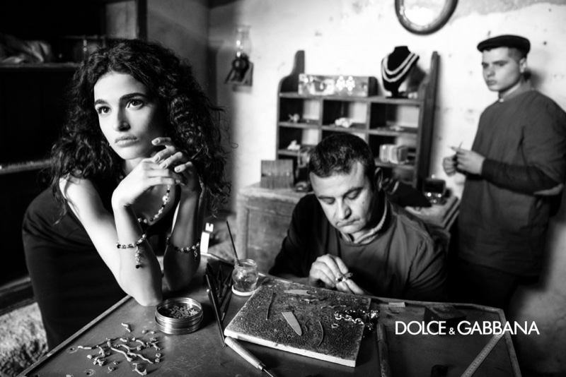 An image from Dolce & Gabbana's fall 2020 advertising campaign.