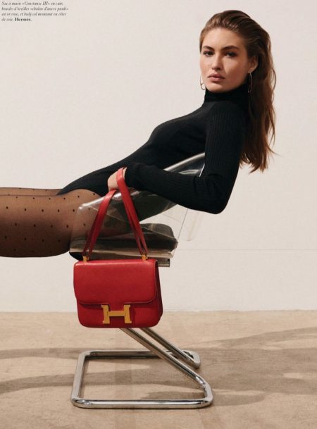 Grace Elizabeth Rocks Statement Handbags for Vogue Paris Grace Elizabeth Rocks Statement Handbags for Vogue Paris