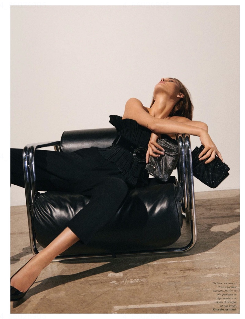 Grace Elizabeth Rocks Statement Handbags for Vogue Paris
