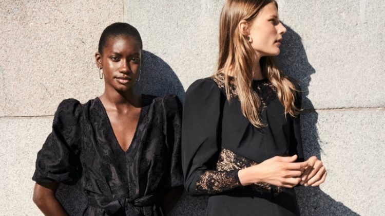 Amie Jeng and Adela Stenberg front H&M fall 2020 campaign.