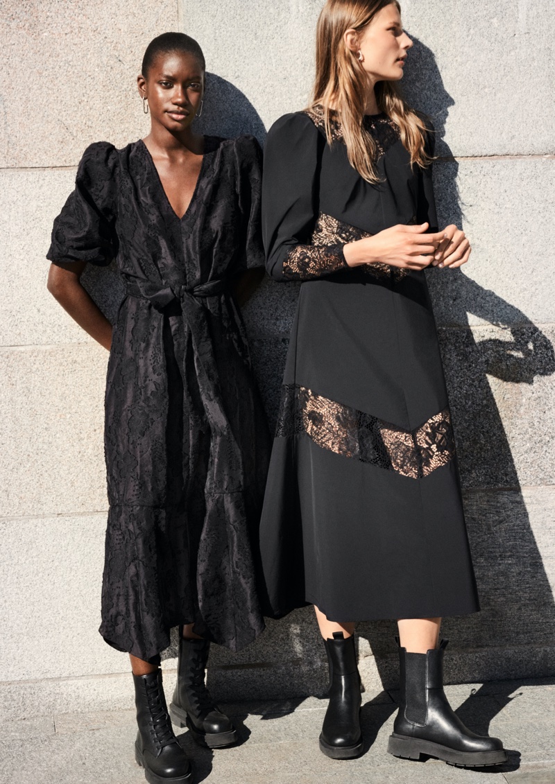 Amie Jeng and Adela Stenberg front H&M fall 2020 campaign.