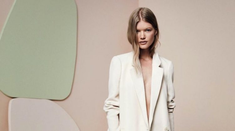 Madeleine Fischer Models Minimal Style for Harper’s Bazaar Germany
