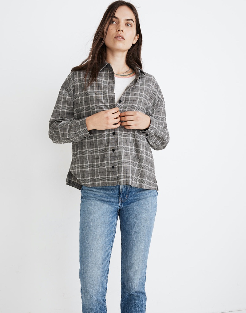 Madewell Plaid Westlake Shirt $79.50