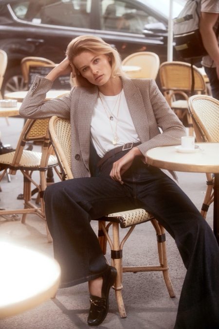 Edita Vilkeviciute Poses in Massimo Dutti's Chic Street Styles Edita Vilkeviciute stars in Massimo Dutti Living in the City fall-winter 2020 editorial.