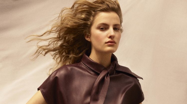 Felice & Edie Model Massimo Dutti Fall 2020 Limited Edition Collection