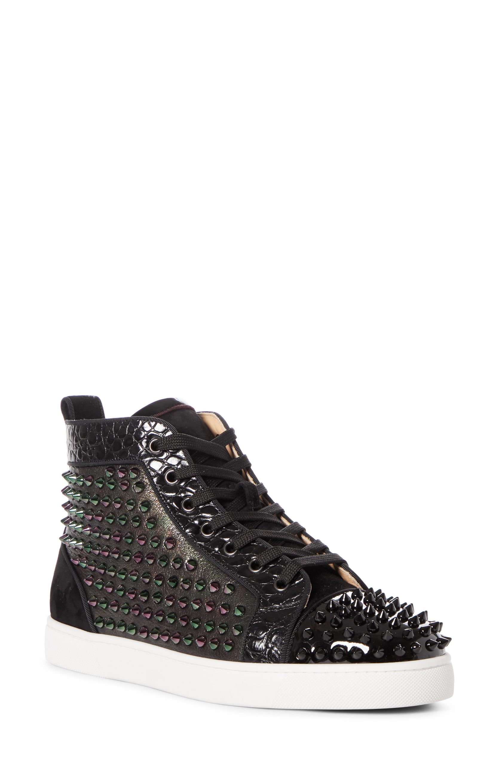 high top louboutin mens