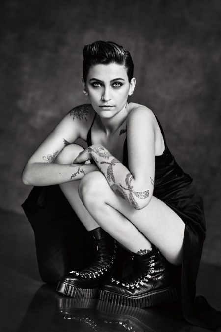 Paris Jackson Charms in Black & White for AGL Shoes Fall 2020 Campaign Paris Jackson appears in AGL Shoes fall-winter 2020 campaign.
