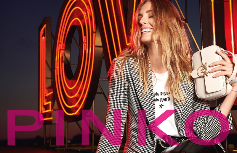 An image from Pinko's fall 2020 advertising campaign.