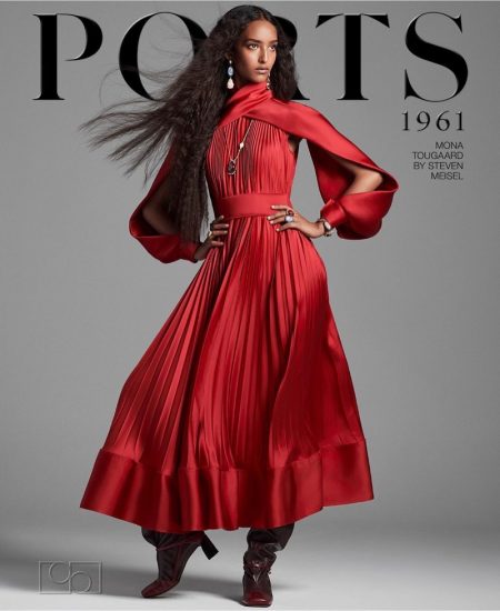Mona Tougaard fronts Ports 1961 fall-winter 2020 campaign.