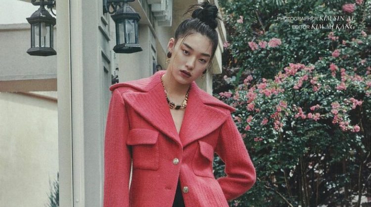 Seolhee Kim Strikes A Pose in Chanel for ELLE Korea
