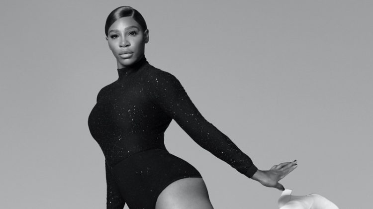Rocking a bodysuit, Serena Williams fronts Stuart Weitzman fall-winter 2020 campaign.