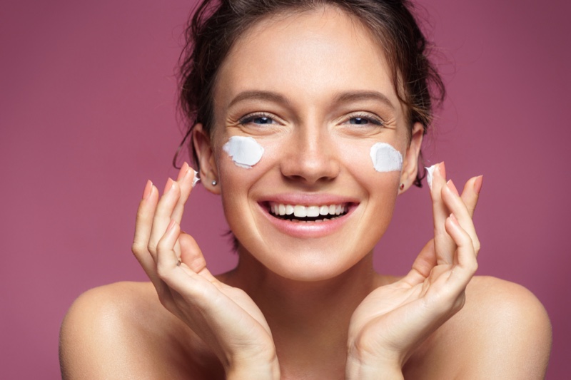 Skincare Cream Face Beauty Happy Girl