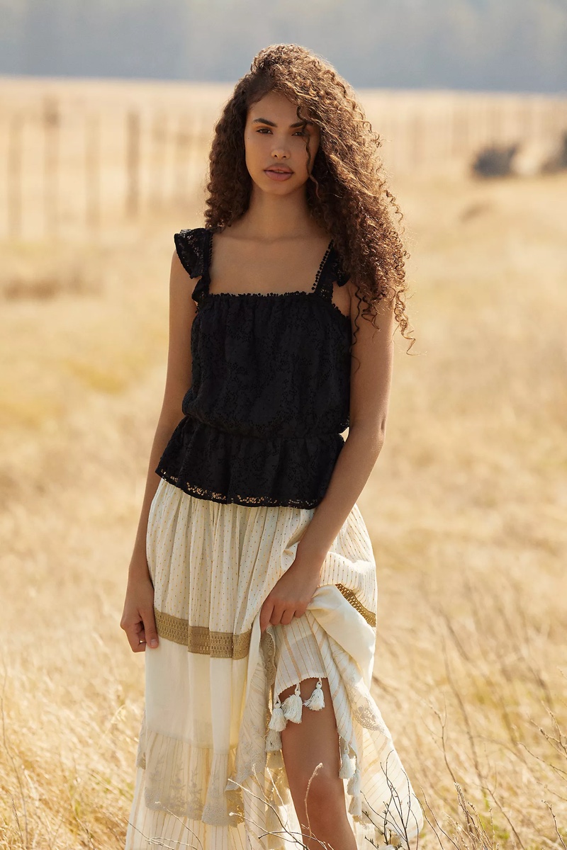 Sunday in Brooklyn Colline Lace Tank $78