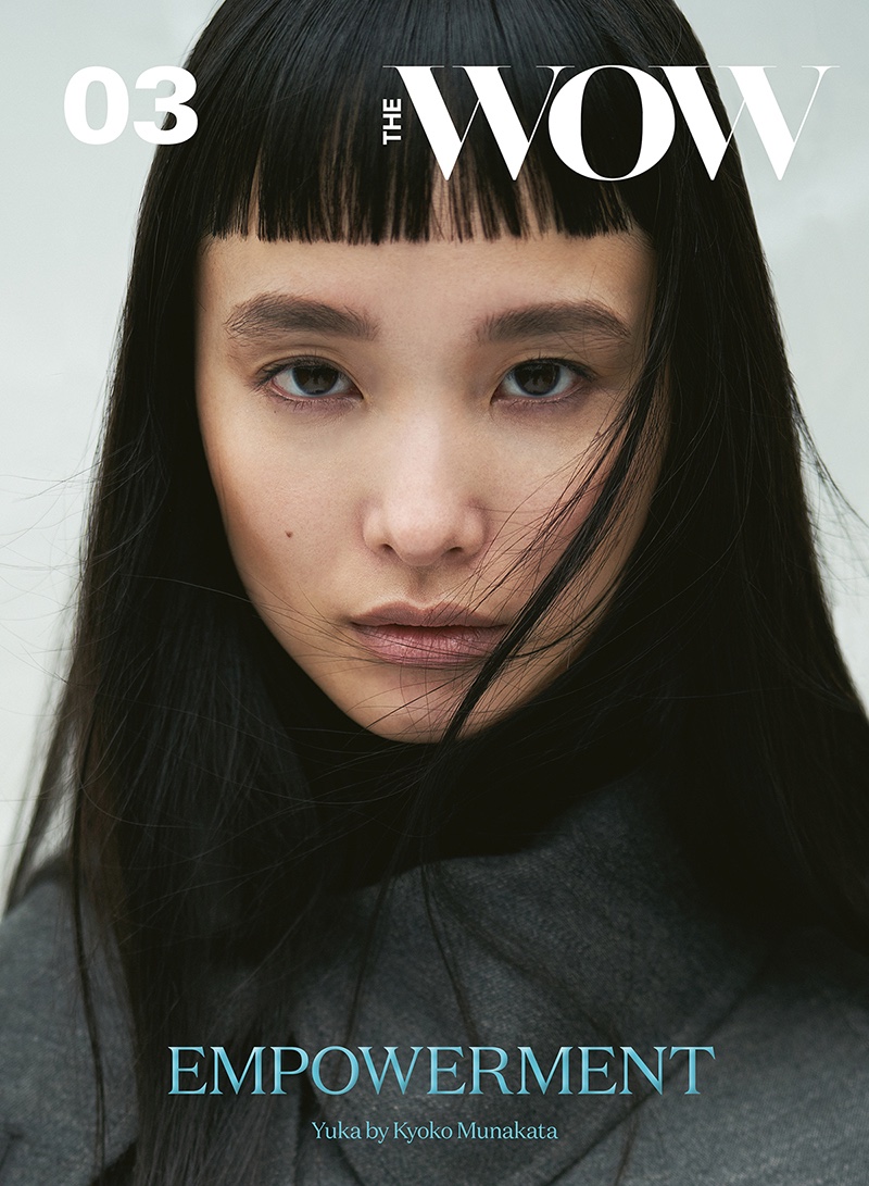 Yuka Mannami Models Statement Styles for The WOW Magazine