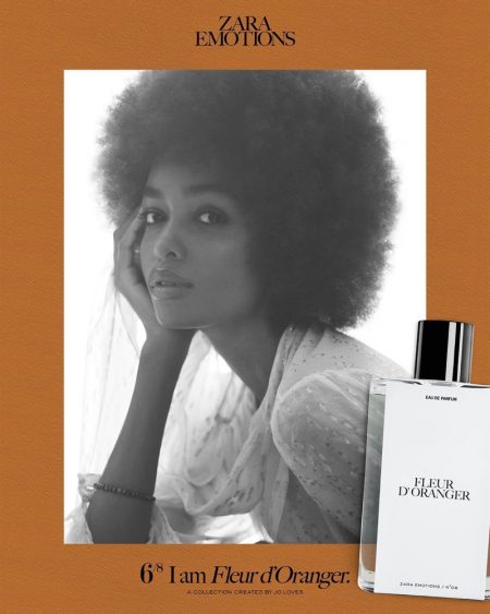 Lexi, Maartje, Blesnya, Klara Front Zara Emotions Fragrance Campaign Blesnya Minher appears in Zara Emotions fragrance campaign.
