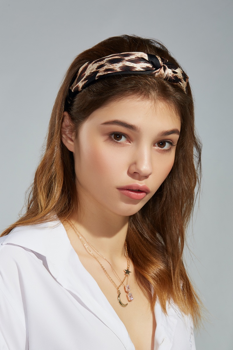 Animal Print How Wear Headband