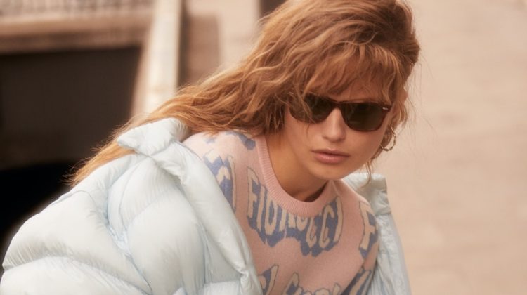 Anna Mila Guyenz Sports 80s Outerwear for InStyle Spain