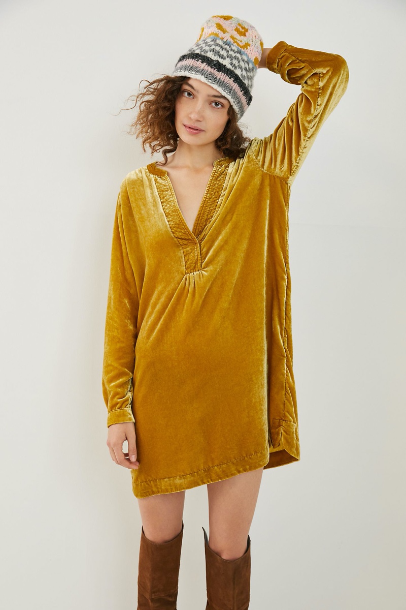 Anthropologie Velvet Dresses ☀ Tops ...