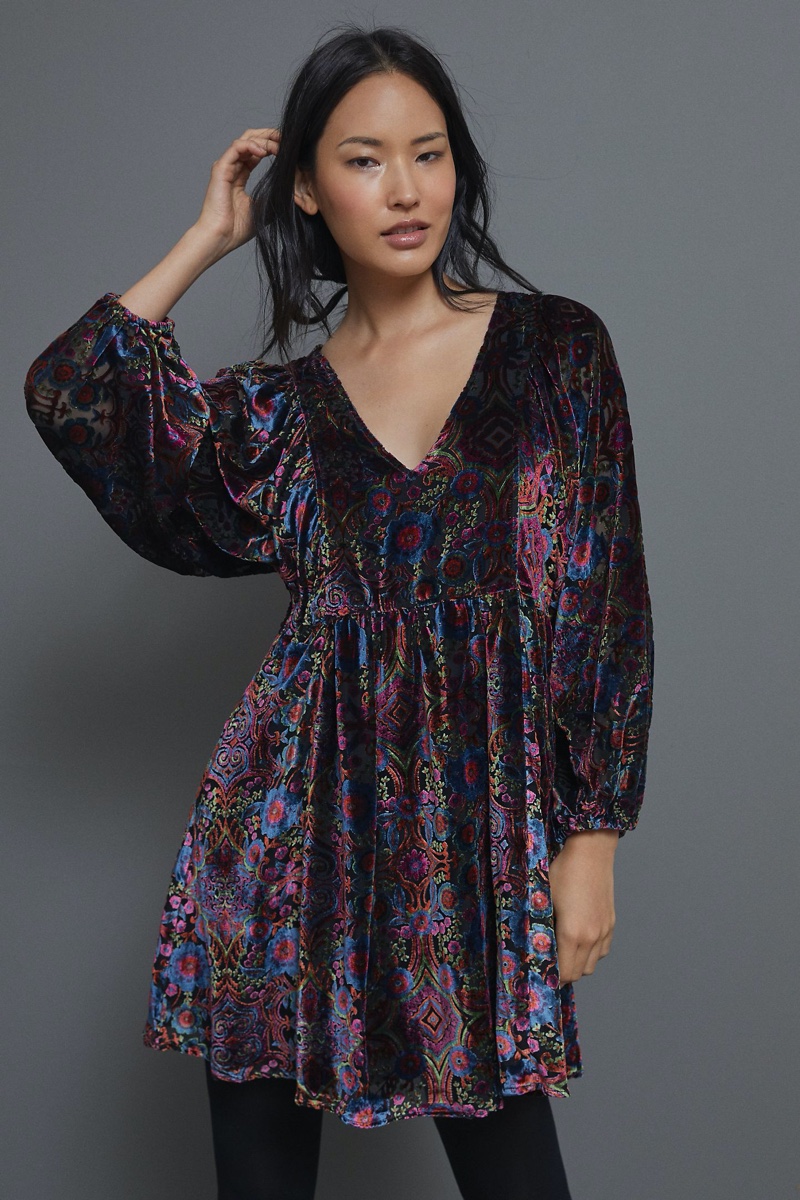 Anthropologie Velvet Dresses ☀ Tops ...