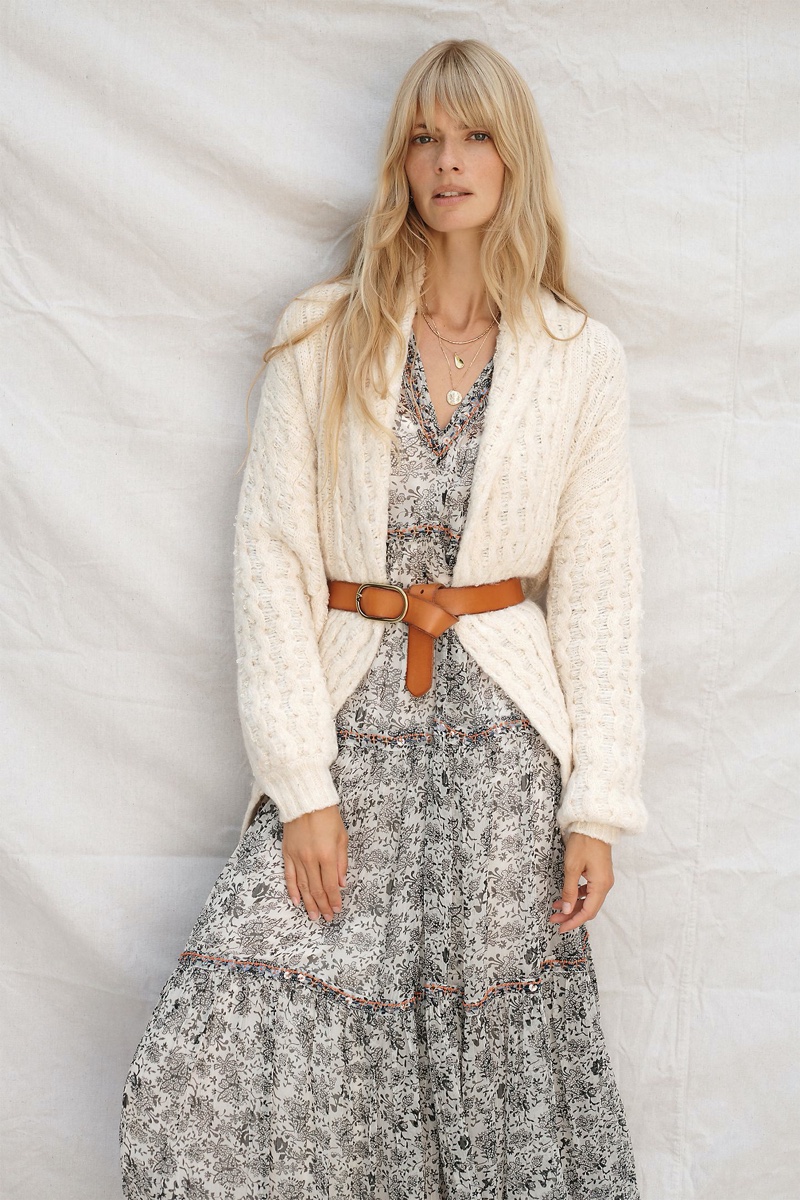 Anthropologie Rashida Cardigan in Ivory $148