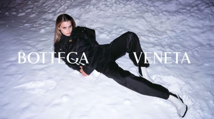 Bottega Veneta taps Abbey Lee Kershaw for fall-winter 2020 campaign.