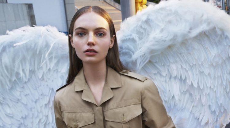 Fran Summers Takes Flight in Burberry ‘Her’ Fragrance Ad