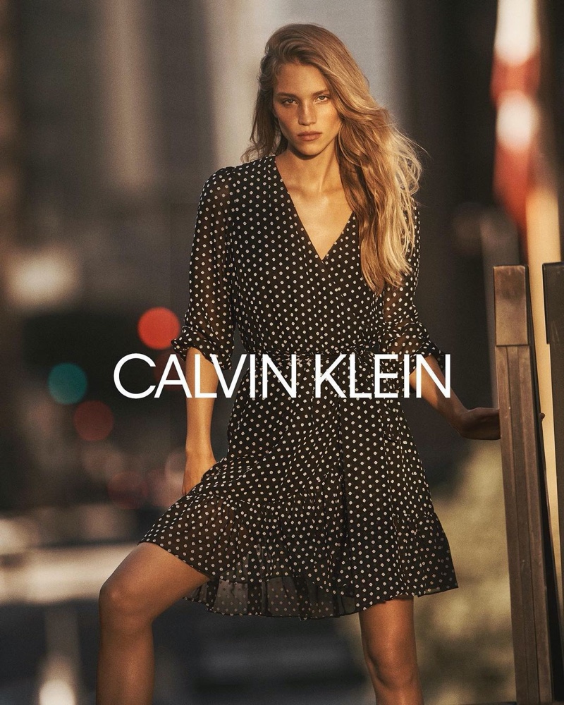 Rebecca Leigh Longendyke appears in Calvin Klein fall-winter 2020 campaign.