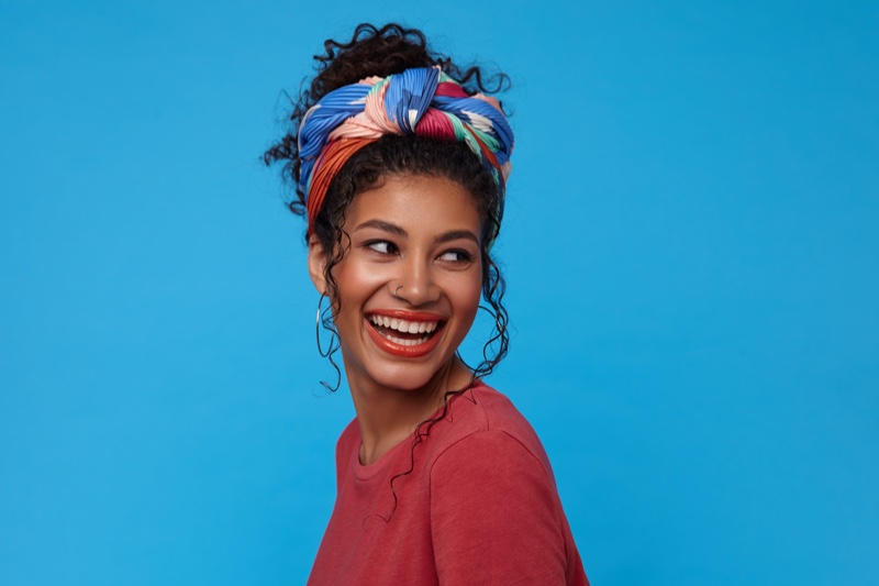 Curly Updo How Wear Headband