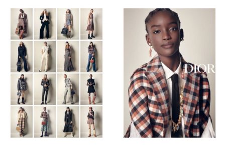 Maty Fall Diba stars in Dior fall-winter 2020 campaign.