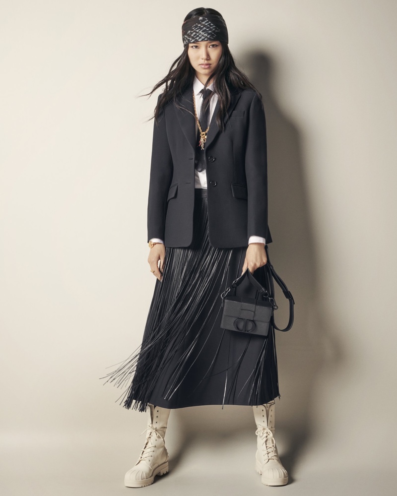 Estelle Chen appears in Dior fall-winter 2020 campaign.
