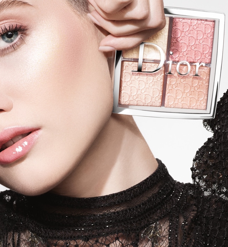 Ruth Bell fronts Dior Makeup Backstage - Holiday 2020 campaign.