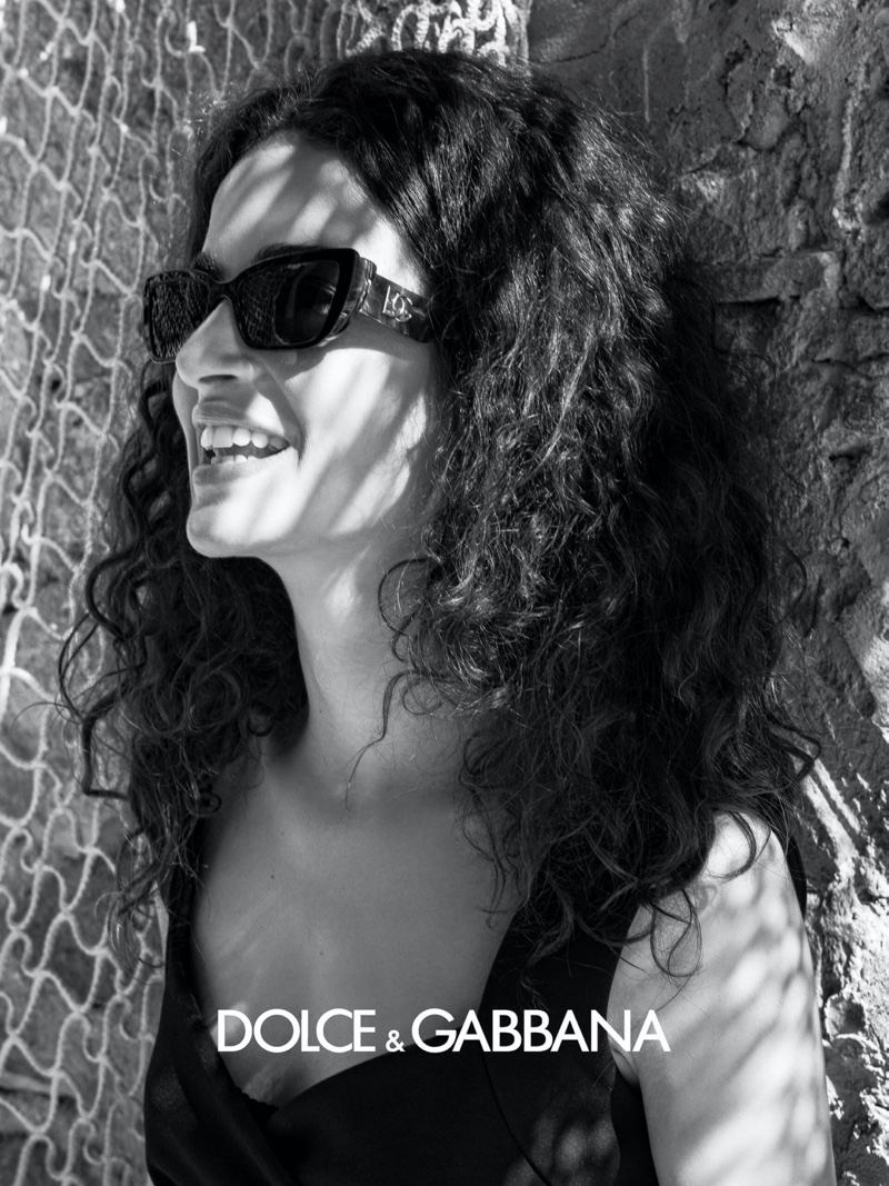 An image from Dolce & Gabbana eyewear's fall 2020 advertising campaign.