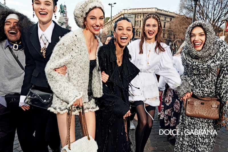 Branislav Simoncik photographs Dolce & Gabbana fall 2020 campaign.