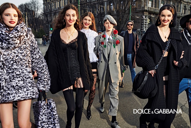 An image from Dolce & Gabbana's fall 2020 advertising campaign.