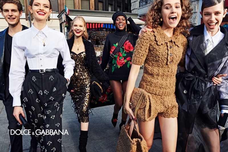 Dolce & Gabbana takes over Milan with fall 2020 campaign.
