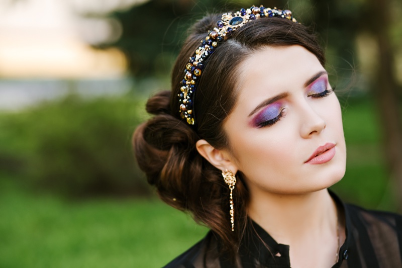 Formal Makeup How Wear Headband