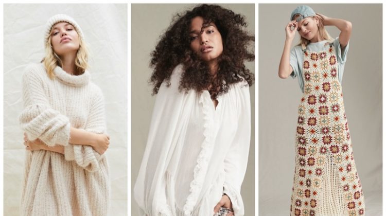 Indya, Georgia May, Daphne Layer Up in Free People Fall 2020 Styles