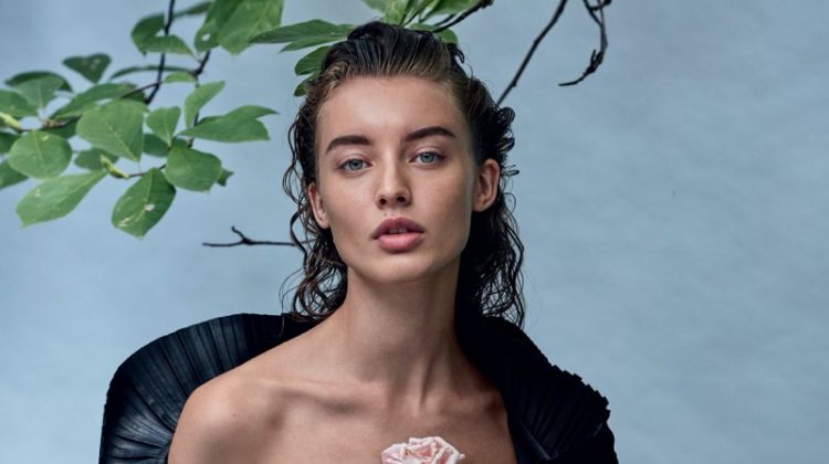 Giulia Maenza Wears Soft Tailoring for Marie Claire Italy