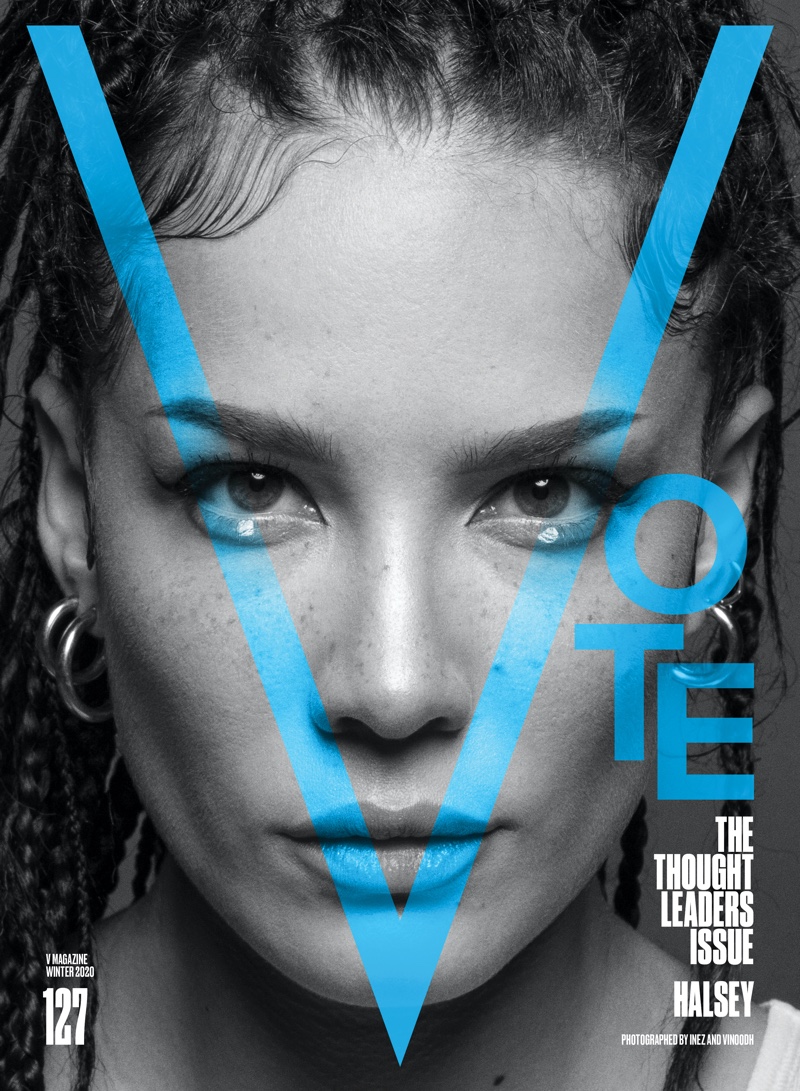 Halsey on V Magazine #127 Cover. Photo: Inez & Vinoodh