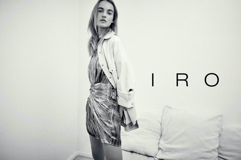 Maartje Verhoef appears in IRO fall-winter 2020 campaign.