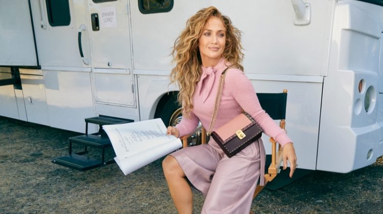 Jennifer Lopez fronts Coach x Jennifer Lopez Hutton bag campaign.