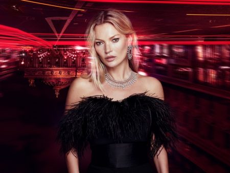 Kate Moss designs jewelry for Messika.