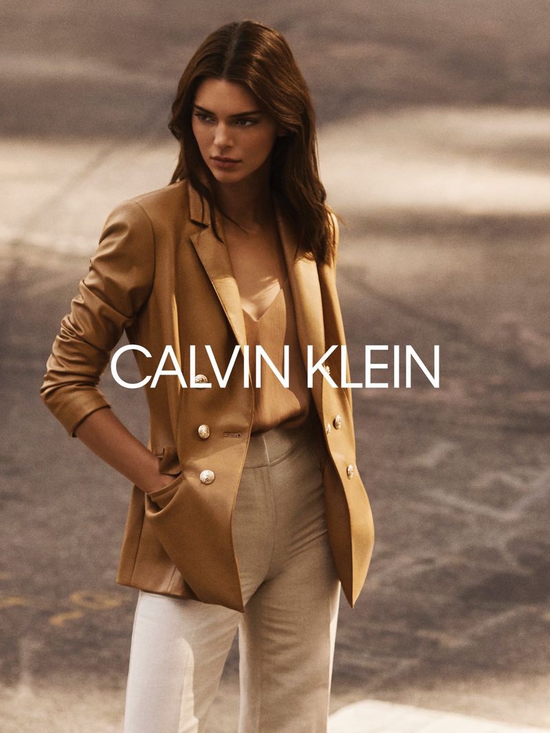 Kendall Jenner fronts Calvin Klein fall-winter 2020 campaign.