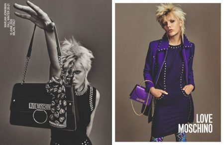 Marjan Jonkman Rocks Love Moschino Fall 2020 Campaign Marjan Jonkman appears in Love Moschino fall-winter 2020 campaign.