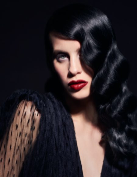 Milena Smit Turns Up the Glam Factor for InStyle Spain Photographed by Daniel Scheel, Milena Smit poses in InStyle Spain.