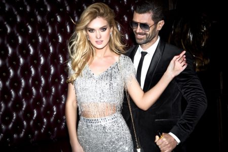 Fashion Forward: What You Should Wear at a Casino Model Couple Silver Dress Man Suit Stylish