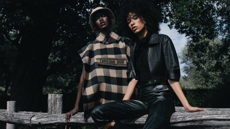 Gode, Adama & Tyvanni Wear Modern Retro Looks for ELLE Hungary