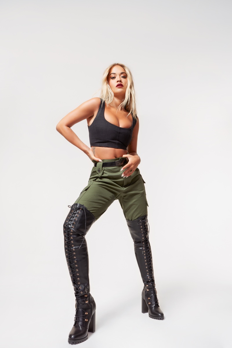 Rita Ora stars in Rita Ora x ShoeDazzle Collection campaign.